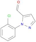 1H-Pyrazole-5-carboxaldehyde, 1-(2-chlorophenyl)-