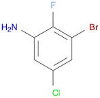 Benzenamine, 3-bromo-5-chloro-2-fluoro-