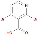 3-Pyridinecarboxylic acid, 2,4-dibromo-