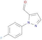 1H-Pyrazole-5-carboxaldehyde, 1-(4-fluorophenyl)-