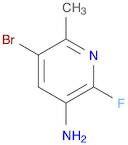 3-Pyridinamine, 5-bromo-2-fluoro-6-methyl-