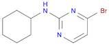 2-Pyrimidinamine, 4-bromo-N-cyclohexyl-