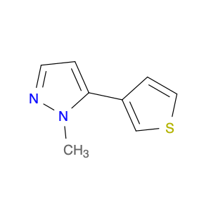 1H-Pyrazole, 1-methyl-5-(3-thienyl)-