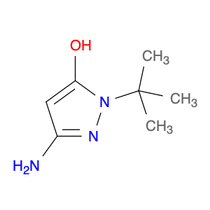 1H-Pyrazol-5-ol, 3-amino-1-(1,1-dimethylethyl)-