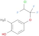 Phenol, 4-(2-chloro-1,1,2-trifluoroethoxy)-2-methyl-