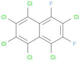 Naphthalene, 1,2,3,4,5,7-hexachloro-6,8-difluoro-