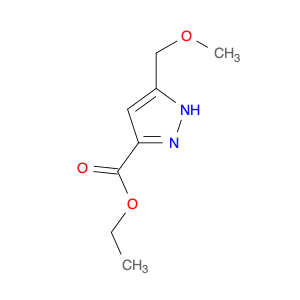 1H-Pyrazole-3-carboxylic acid, 5-(methoxymethyl)-, ethyl ester