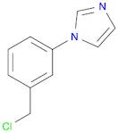 1H-Imidazole, 1-[3-(chloromethyl)phenyl]-