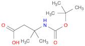 Butanoic acid, 3-[[(1,1-dimethylethoxy)carbonyl]amino]-3-methyl-