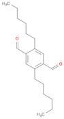 1,4-Benzenedicarboxaldehyde, 2,5-dihexyl-