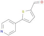 2-Thiophenecarboxaldehyde, 5-(4-pyridinyl)-