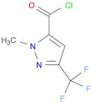 1H-Pyrazole-5-carbonyl chloride, 1-methyl-3-(trifluoromethyl)-