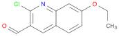 3-Quinolinecarboxaldehyde, 2-chloro-7-ethoxy-