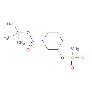 1-Piperidinecarboxylic acid, 3-[(methylsulfonyl)oxy]-, 1,1-dimethylethyl ester