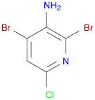 3-Pyridinamine, 2,4-dibromo-6-chloro-