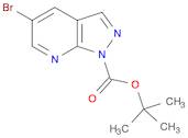 1H-Pyrazolo[3,4-b]pyridine-1-carboxylic acid, 5-bromo-, 1,1-dimethylethyl ester