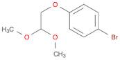 Benzene, 1-bromo-4-(2,2-dimethoxyethoxy)-