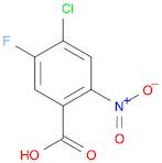 Benzoic acid, 4-chloro-5-fluoro-2-nitro-