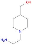 4-Piperidinemethanol, 1-(2-aminoethyl)-