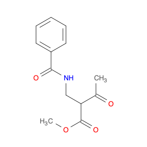 Butanoic acid, 2-[(benzoylamino)methyl]-3-oxo-, methyl ester