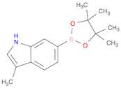 1H-Indole, 3-methyl-6-(4,4,5,5-tetramethyl-1,3,2-dioxaborolan-2-yl)-