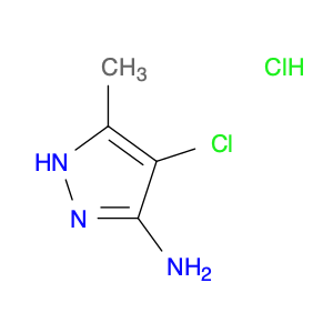 1H-Pyrazol-3-amine, 4-chloro-5-methyl-, hydrochloride (1:1)