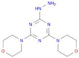 1,3,5-Triazine, 2-hydrazinyl-4,6-di-4-morpholinyl-