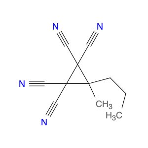 1,1,2,2-Cyclopropanetetracarbonitrile, 3-methyl-3-propyl-
