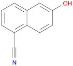 1-Naphthalenecarbonitrile, 6-hydroxy-