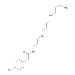 Benzeneacetamide, N-[3-[[4-[(3-aminopropyl)amino]butyl]amino]propyl]-4-hydroxy-
