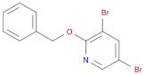 Pyridine, 3,5-dibromo-2-(phenylmethoxy)-