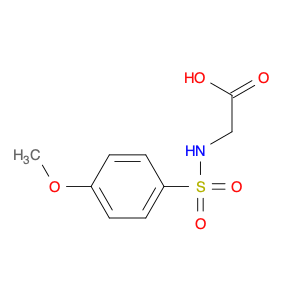 Glycine, N-[(4-methoxyphenyl)sulfonyl]-