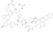 L-Arginine, D-arginyl-L-arginyl-L-prolyl-(4R)-4-hydroxy-L-prolylglycyl-3-(2-thienyl)-L-alanyl-L-se…