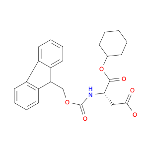 L-Aspartic acid, N-[(9H-fluoren-9-ylmethoxy)carbonyl]-, 4-cyclohexyl ester