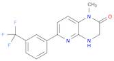 Pyrido[2,3-b]pyrazin-2(1H)-one, 3,4-dihydro-1-methyl-6-[3-(trifluoromethyl)phenyl]-