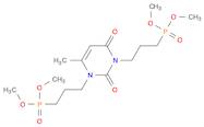 Phosphonic acid, [(6-methyl-2,4-dioxo-1,3(2H,4H)-pyrimidinediyl)bis(3,1-propanediyl)]bis-, tetrame…