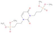 Phosphonic acid, [(2,4-dioxo-1,3(2H,4H)-pyrimidinediyl)di-3,1-propanediyl]bis-, tetramethyl ester …