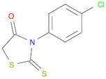 4-Thiazolidinone, 3-(4-chlorophenyl)-2-thioxo-