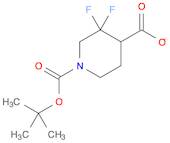 1,4-Piperidinedicarboxylic acid, 3,3-difluoro-, 1-(1,1-dimethylethyl) ester