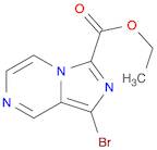 IMidazo[1,5-a]pyrazine-3-carboxylic acid, 1-broMo-, ethyl ester