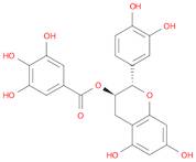 Benzoic acid, 3,4,5-trihydroxy-, (2S,3R)-2-(3,4-dihydroxyphenyl)-3,4-dihydro-5,7-dihydroxy-2H-1-be…