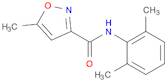 3-Isoxazolecarboxamide, N-(2,6-dimethylphenyl)-5-methyl-