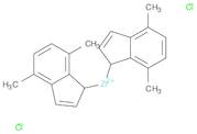 Zirconium, dichlorobis[(1,2,3,3a,7a-η)-4,7-dimethyl-1H-inden-1-yl]-