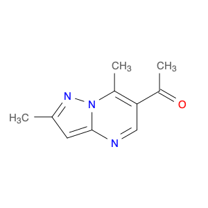 Ethanone, 1-(2,7-dimethylpyrazolo[1,5-a]pyrimidin-6-yl)-