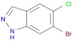 1H-Indazole, 6-broMo-5-chloro-