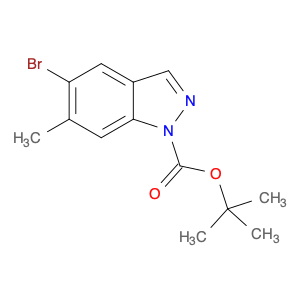 1H-Indazole-1-carboxylic acid, 5-bromo-6-methyl-, 1,1-dimethylethyl ester