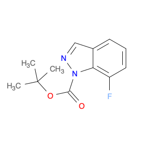 1H-Indazole-1-carboxylic acid, 7-fluoro-, 1,1-dimethylethyl ester