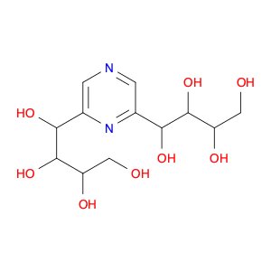 1,2,3,4-Butanetetrol, 1,1'-(2,6-pyrazinediyl)bis-