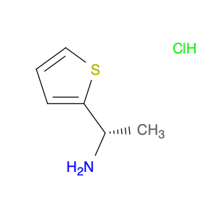 2-Thiophenemethanamine, α-methyl-, hydrochloride (1:1), (αS)-