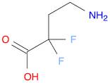 Butanoic acid, 4-amino-2,2-difluoro-